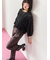 【イージーケア】サイドタブストレートパンツ