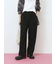 【イージーケア】サイドタブストレートパンツ