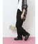 【イージーケア】サイドタブストレートパンツ