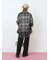 【イージーケア】サイドタブストレートパンツ