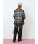 【イージーケア】サイドタブストレートパンツ