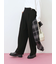 【イージーケア】サイドタブストレートパンツ
