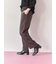【イージーケア】サイドタブストレートパンツ