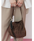 スエードショルダーバッグ