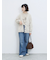 スエードショルダーバッグ