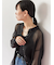 ◎バンドカラーシアーシャツ