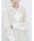 ◎バンドカラーシアーシャツ