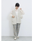 ◎バンドカラーシアーシャツ