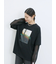 袖シフォンレイヤードプルオーバー