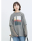 袖シフォンレイヤードプルオーバー