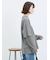 袖シフォンレイヤードプルオーバー