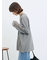 袖シフォンレイヤードプルオーバー