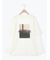 袖シフォンレイヤードプルオーバー