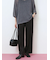 ウェーブカットパンツ