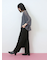 ウェーブカットパンツ