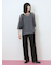 ウェーブカットパンツ