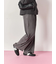 ウェーブカットパンツ