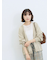 裾ドロストニットカーディガン