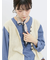 バンダナ付きニットベスト