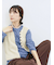 バンダナ付きニットベスト