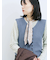 バンダナ付きニットベスト