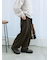 カットコールストレートパンツ