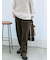 カットコールストレートパンツ