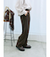 カットコールストレートパンツ