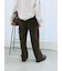 カットコールストレートパンツ