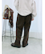 カットコールストレートパンツ