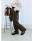 カットコールストレートパンツ