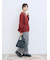 ポンチ袖タックプルオーバー