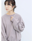 ポンチ袖タックプルオーバー
