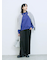 ポンチ袖タックプルオーバー