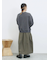 ポンチ袖タックプルオーバー
