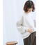 ポンチ袖タックプルオーバー