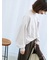 ポンチ袖タックプルオーバー