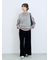 ポンチ袖タックプルオーバー