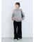 ふわふわショート丈ニットベスト