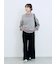 ふわふわショート丈ニットベスト