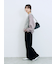 ふわふわショート丈ニットベスト