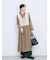 ふわふわショート丈ニットベスト