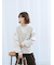 ふわふわショート丈ニットベスト