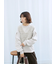 ふわふわショート丈ニットベスト