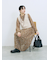 ふわふわショート丈ニットベスト