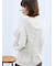 ふわふわショート丈ニットベスト