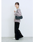 ふわふわショート丈ニットベスト