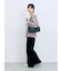 ふわふわショート丈ニットベスト