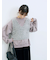 ふわふわショート丈ニットベスト