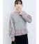 ふわふわショート丈ニットベスト